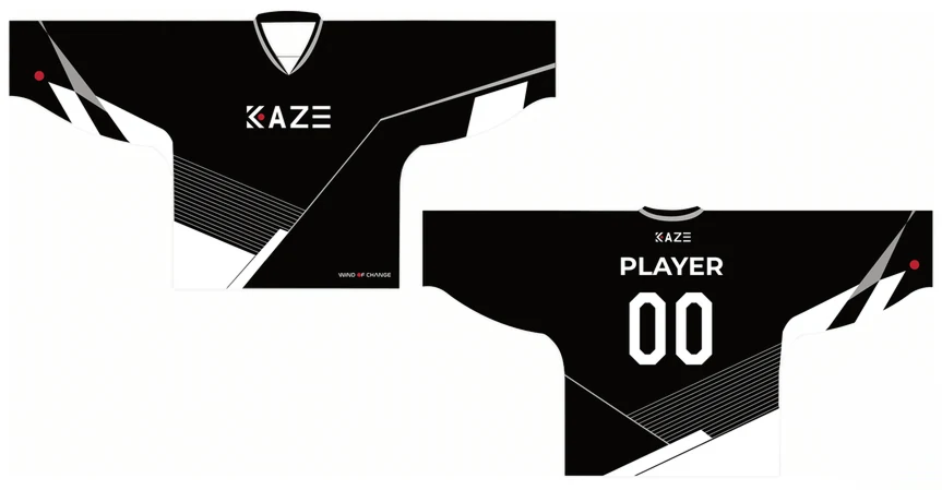 KAZE Hockey jersey design by Richard Bryukhanov