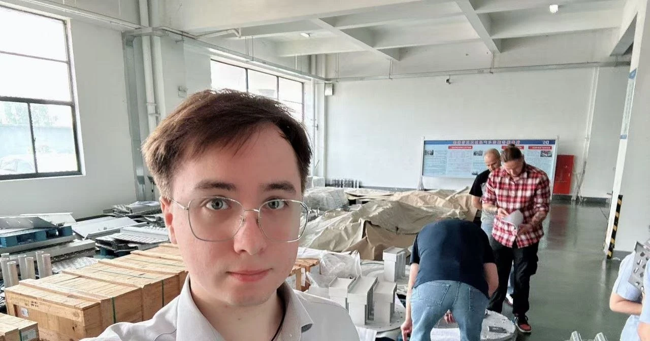 Nikita Fedorenko at work